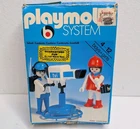Playmobil System 3571 Giornalista Cameraman Vintage 1986 Open Box Geobra Used. Price: $39.99.