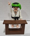 Vintage Playmobil Pals 4532 Black Belt Karate Figure With Collapsible Board Used. Price: $6.99.