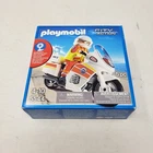 Playmobil City Action Emergency Motorcycle W/ Light Coast Guard Police Bike 5544 New. Price: $59.99.