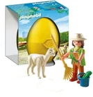 Playmobil 4944 Yellow Egg Zookeeper With Alpaca Llama Figure Animal New. Price: $24.99.