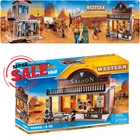 Playmobil 70946 Western Saloon With Cowboy And Cowgirl New. Price: $120.00.