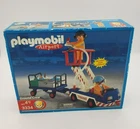 Playmobil Airport Ground Crew Set #3334, 2001, New Sealed, Box Has Wear. Price: $69.95.