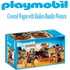 Playmobil 5248 Covered Wagon With Raiders Western Bandits Set New. Price: $105.00.