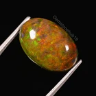5.6 Ct Natural Black Opal Cabochon 16X11X6 Mm Multi Fire For Jewelry Making New. Price: $112.10.