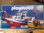 Playmobil 3941 Rescue Boat With Motor Vtg 2000 New In Box. Price: $139.99.
