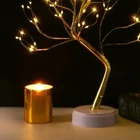 Alfanite 20" Led Fairy Light Spirit Tree, Gold, Warm White Indoor Decor New. Price: $13.24.