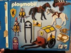 Playmobil Lion Knights' Treasure Transport 4874 /used And Opened /rare. Price: $85.00.