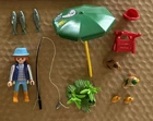 Playmobil 3864 - Fisherman With Rod & Reel Or 3631 Monk Used. Price: $10.00.