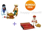 Playmobil Sets 1004 Wizard Flying Carpet And 1005 Genie Sealed New Addons. Price: $55.00.