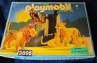 Playmobil 3895 Lion Family 1996 Vintage Sealed With Vulture, Tree, Rock New. Price: $22.00.