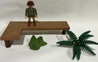 Vintage Playmobil 3866 Doll Figure Adventure Sea Plane Plaid Shirt Lake Dock Used. Price: $39.99.