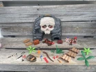 Playmobil Pirates Take-along Skull Island Gold 2007 Some Accessories Used. Price: $34.95.