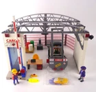 Playmobil 4314 Cargo Zone With Forklift 100% Complete Partial Box Used. Price: $100.00.