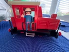 Playmobil Red Diesel Locomotive #4050 Original Owner Used. Price: $92.00.