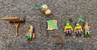 Vintage 1996 Playmobil 3889 Archers Wall Medieval Castle Set Used. Price: $22.00.