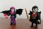 Playmobil 5239 Duo Pack Vampires Woman Set Figures Halloween Wing Used. Price: $35.00.