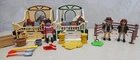 Playmobil 5109 & 5110 Incomplete Sets Horse Stables + Extra People, Accessories Used. Price: $29.94.