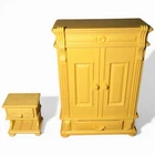 Vtg Playmobil Victorian Mansion Bedroom Furniture Armoire Dresser Nightstand Used. Price: $12.95.