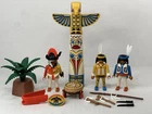 Vintage Playmobil Totem Pole Warriors 1996 Figures Lot #3873 Used. Price: $29.99.