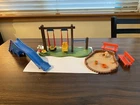 Playmobil 7328 Playground Set: Slide, Sandbox, Swing Used. Price: $30.00.