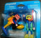 New Playmobil Set # 5924 Scuba Divers (2 Figures), Sealed Package!. Price: $59.99.