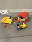 Vintage Playmobil 3497 Playground Playhouse Sandbox Used. Price: $28.00.