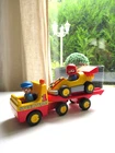 29 Playmobil 123 Racing Car With Transport Truck 6761 Complete Occasion. Price: $17.49.