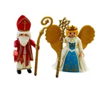 Playmobil Christmas Angel Father 4887 Set Saint Nicholas Complete Used. Price: $25.86.