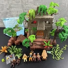 Playmobil 3015 Ancient Stone Temple Aztec Jungle Ruins - Incomplete Used. Price: $125.00.