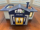Retired Vintage Playmobil 3165 5718 Cops Robber Police Station Breakaway Jail Used. Price: $59.50.