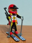 Playmobil Figure Shooter Skier Snow Woman 9287 Winter Sport Used. Price: $13.88.