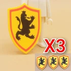 X3 Medieval SHIELD-3D Printing-customization For Playmobil-lion Knight Used. Price: $6.92.