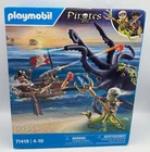 Playmobil Pirate Toy Kit 71419 Giant Squirting Octopus Squid Boat Nib New. Price: $32.99.