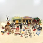Huge Playmobil Lot - Indians, Cowboys, Civil War, Wagons, Horses, Weapons, Bank Used. Price: $274.99.