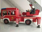 Playmobil 9463 Fire Engine Ladder Unit. Lights Work. Made Germany. Incomplete Used. Price: $49.00.