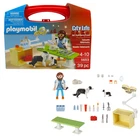 Playmobil City Life # 5653 Vet Visit Carry Case 39 Pc Set New Figure Dog Cat. Price: $19.99.
