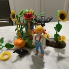 1995 Playmobil Farm Girl With Geese & Sunflowers Used. Price: $49.00.