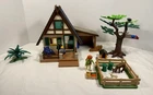 Playmobil 4207 Forest Lodge Cabin The Woods W/tree House Incomplete Used. Price: $65.99.