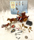 Playmobil Viking Raiders Horse Drawn Treasure Cart Wagon Set 3152 Norse Pirates Used. Price: $21.85.