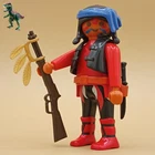 Playmobil Native American Warrior Figure-indian Renegade-outsider-western Used. Price: $8.87.