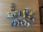 Playmobil Golden Swan Knight With Horse & Armor Lot As Pictured Used. Price: $39.99.