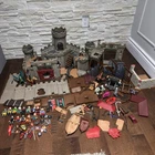 Playmobil Hawk Knights Castle 6001 & Falcon 4866 Lot Medival Used. Price: $174.50.