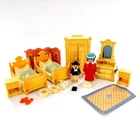 Vintage Playmobil 5321 Victorian Mansion Bedroom Dollhouse Playset Near Complete Used. Price: $50.00.
