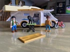 Excellent 2005 Playmobil Family Camper Van W/ Accessories Figures Dog Bike Table Used. Price: $44.99.