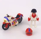 Playmobil 3303 Racing Motorcycle 100% Complete Excellent Condition Used. Price: $20.00.