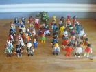 Geobra Playmobil People Animal Figures Ogre Santa Clause Cow Modern Vntg Used. Price: $35.00.