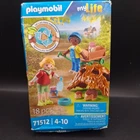 Playmobil My Life Tiny House Set 71512 18 Pieces Ages 4-10 Sealed W/box Damage New. Price: $9.59.
