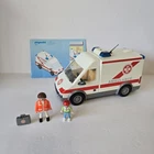 Vtg Playmobil #4221 Ambulance Medical Playset Hospital Rescue Incomplete Light Used. Price: $24.00.
