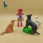 Playmobil Street Show-traveling Circus-clown-dog Trainer-pet Used. Price: $11.16.