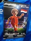 Playmobil Soccer Football Player Set 71130 Netherlands New Factory Sealed Dutch. Price: $12.43.